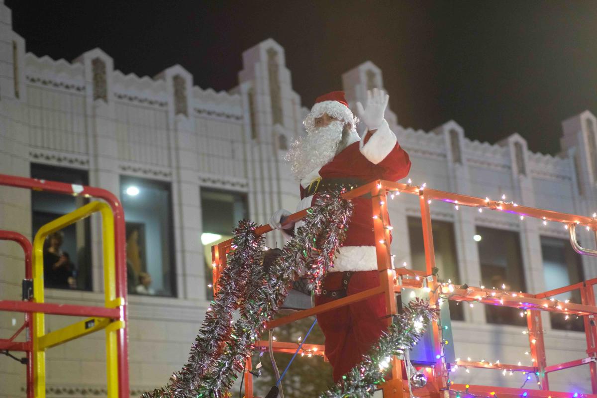 Center City parade lights up downtown Amarillo