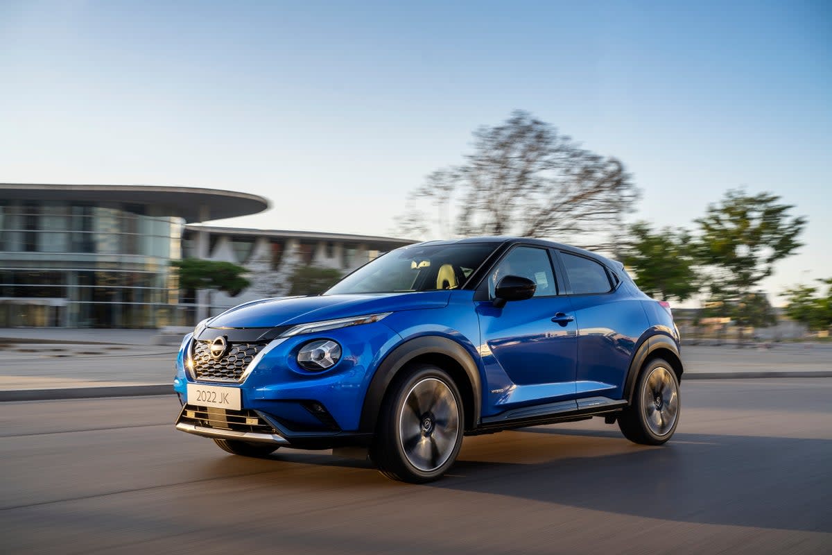 The insect-like Juke is designed, engineered and built in Britain  (Nissan)