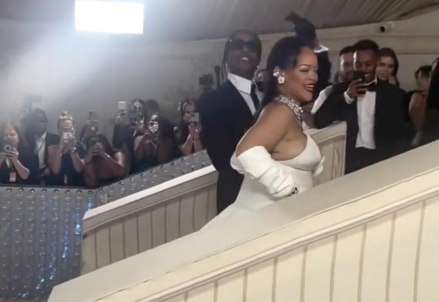 Rihanna, A$AP Rocky Almost Missed the Met Gala – Billboard