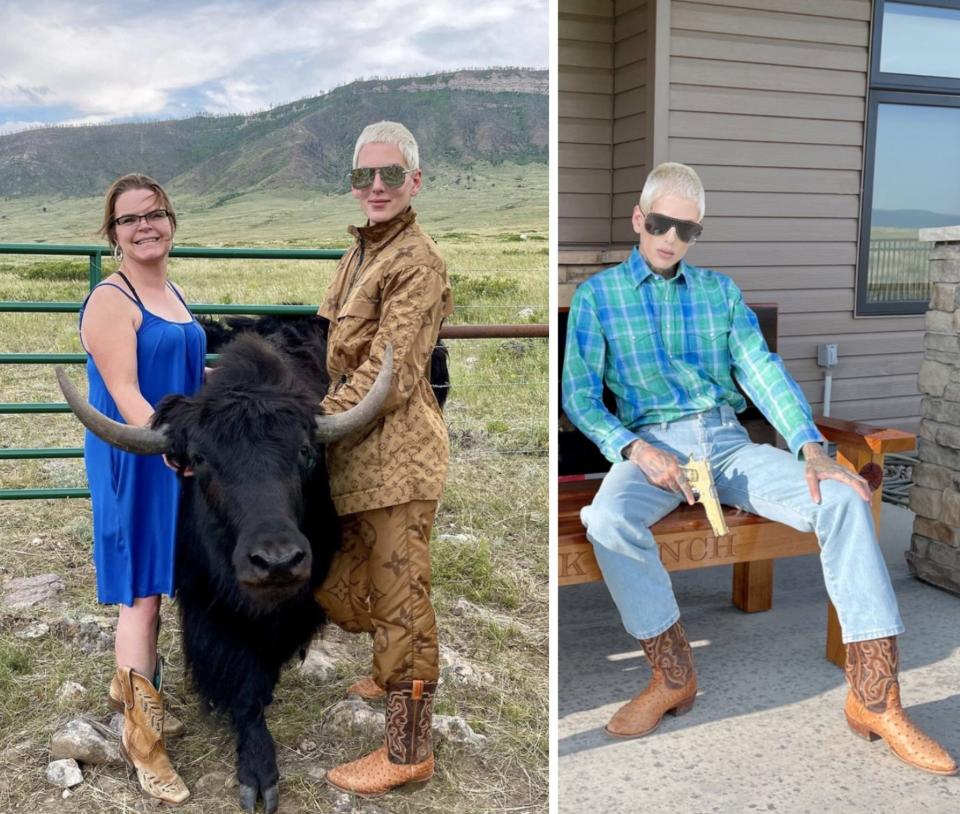 Jeffree Star has posted from his new yak farm and Wyoming ranch.