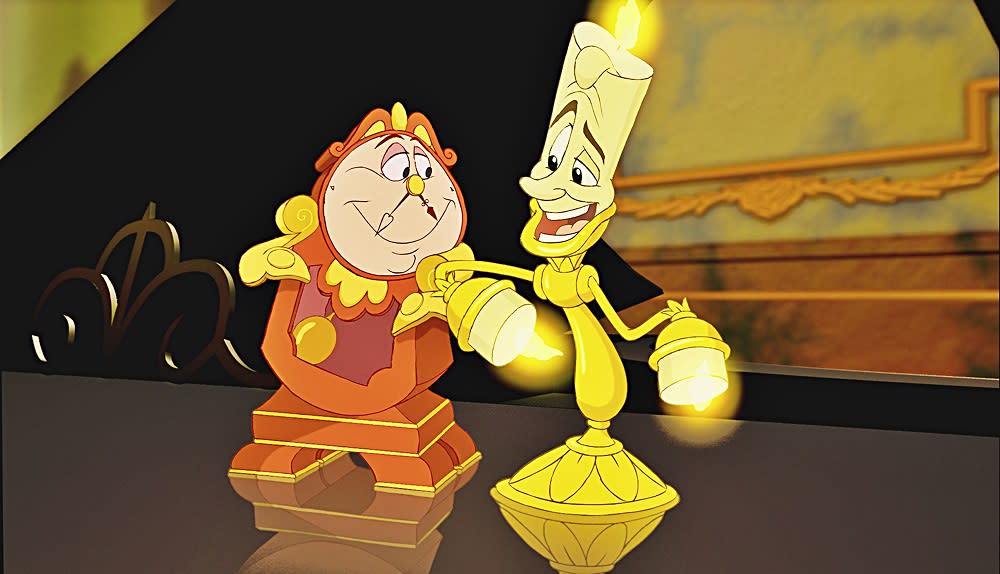 beauty and the beast characters lumiere