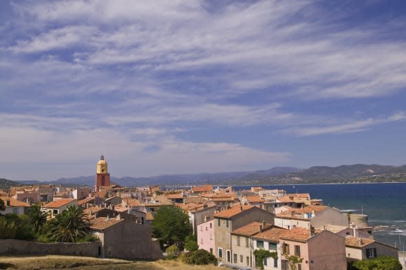 France, Cote d'Azur, St. Tropez, town