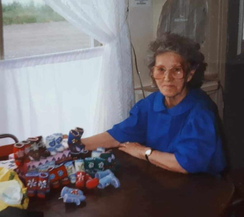 Beading in Haley Edmunds-Shiwak's family is a tradition, passed down from her grandmother Maryann Edmunds to her mother, then her. Edmunds-Shiwak said she hope to just continue enjoying beading. 