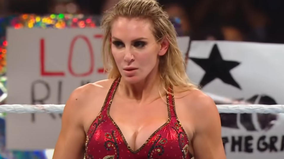 Charlotte Flair at the 2020 Royal Rumble