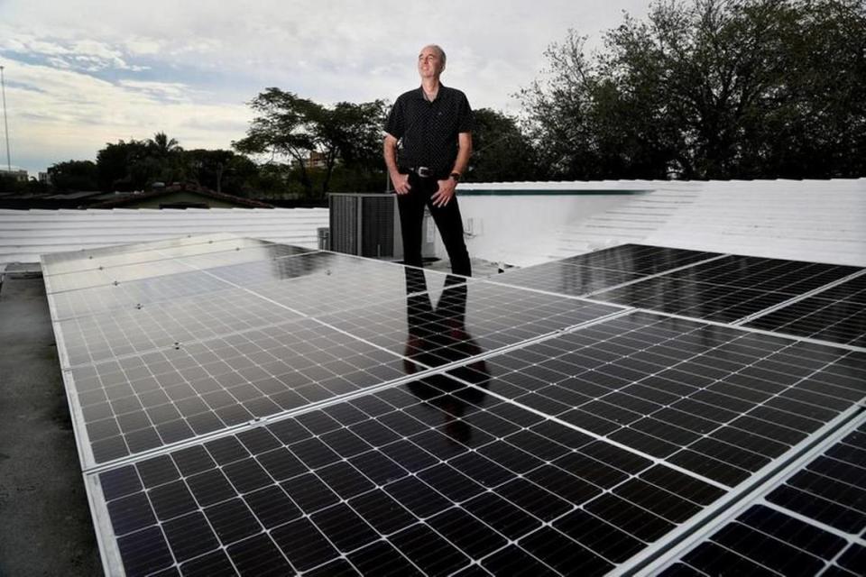 Hollywood homeowner Mark Lavallee added a solar system to his house in 2018.