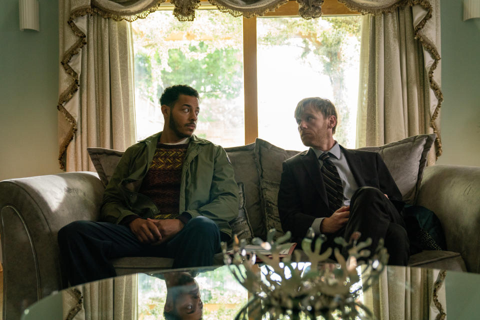 Daryl McCormack, left, and Brian Gleeson in 'Bad Sisters'<span class="copyright">Apple TV+</span>