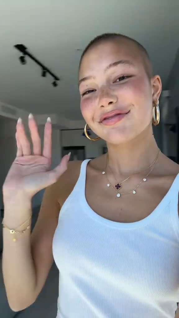 Isabella Strahan, TikTok 2024