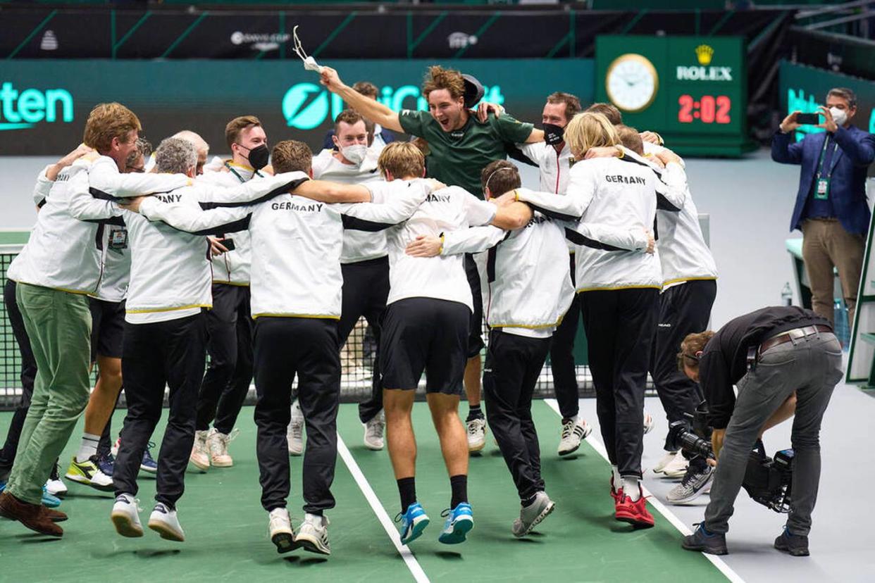 Halbfinale! Krimi-Sieg für Deutschland im Davis Cup