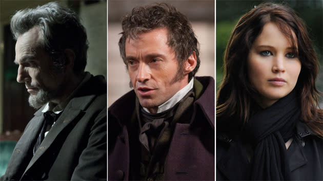 SAG Award nominees 'Lincoln,' 'Les Miserables' & 'Silver Linings Playbook'