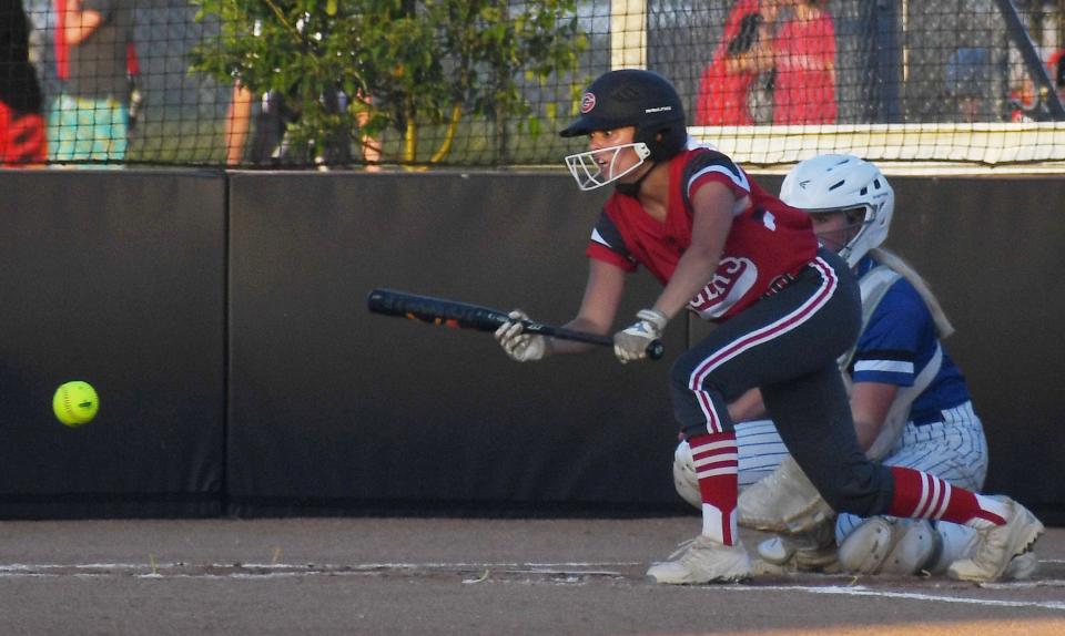 Gilbert junior Sydney Lynch hit .407 with 23 runs and 15 RBIs and she played excellent defense at second base to make the all-RRC first team in softball during the 2022 season.