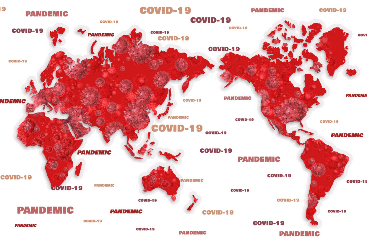 The coronavirus has spread around the world. (Getty)