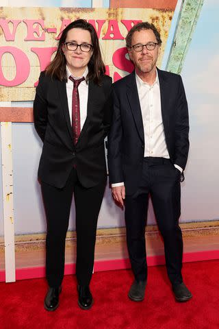 <p>Cindy Ord/Getty</p> Tricia Cooke and Ethan Coen