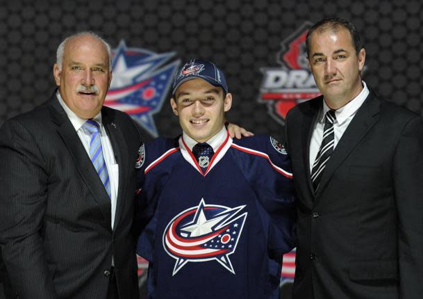 Columbus Blue Jackets first round pick Marko Dano