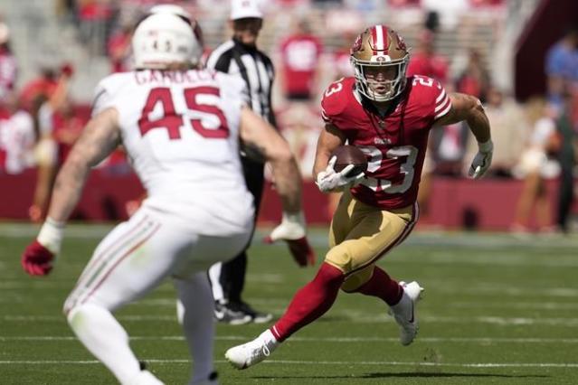 49ers-Rams live updates: McCaffrey passes, catches and runs for TDs