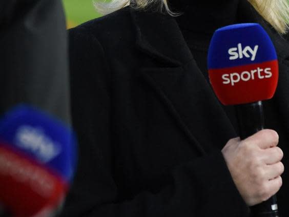 Football is set to return to Sky Sports (AFP via Getty Images)