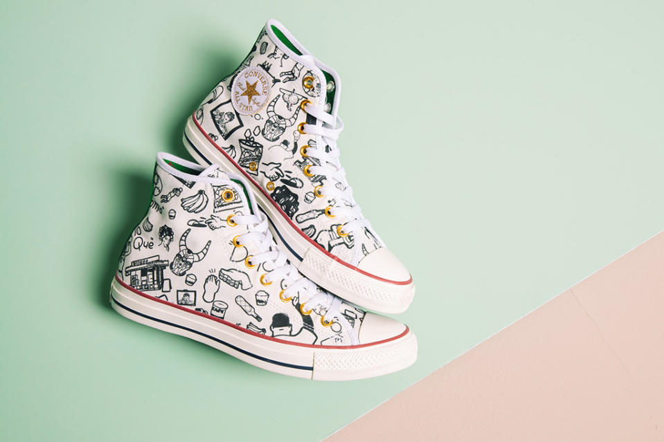 Ray Polanco Jr. x Converse Chuck Taylor “Puro Platano 2” - Credit: Ray Polanco Jr.