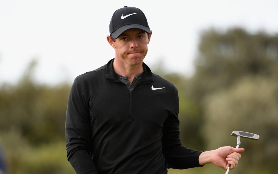 It was another moving day at a major during which Rory McIlroy stood still  - R&A