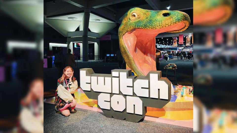 Teo at her first ever Twitch Con in October 2022. Photo: Instagram/deniseteojiaqi