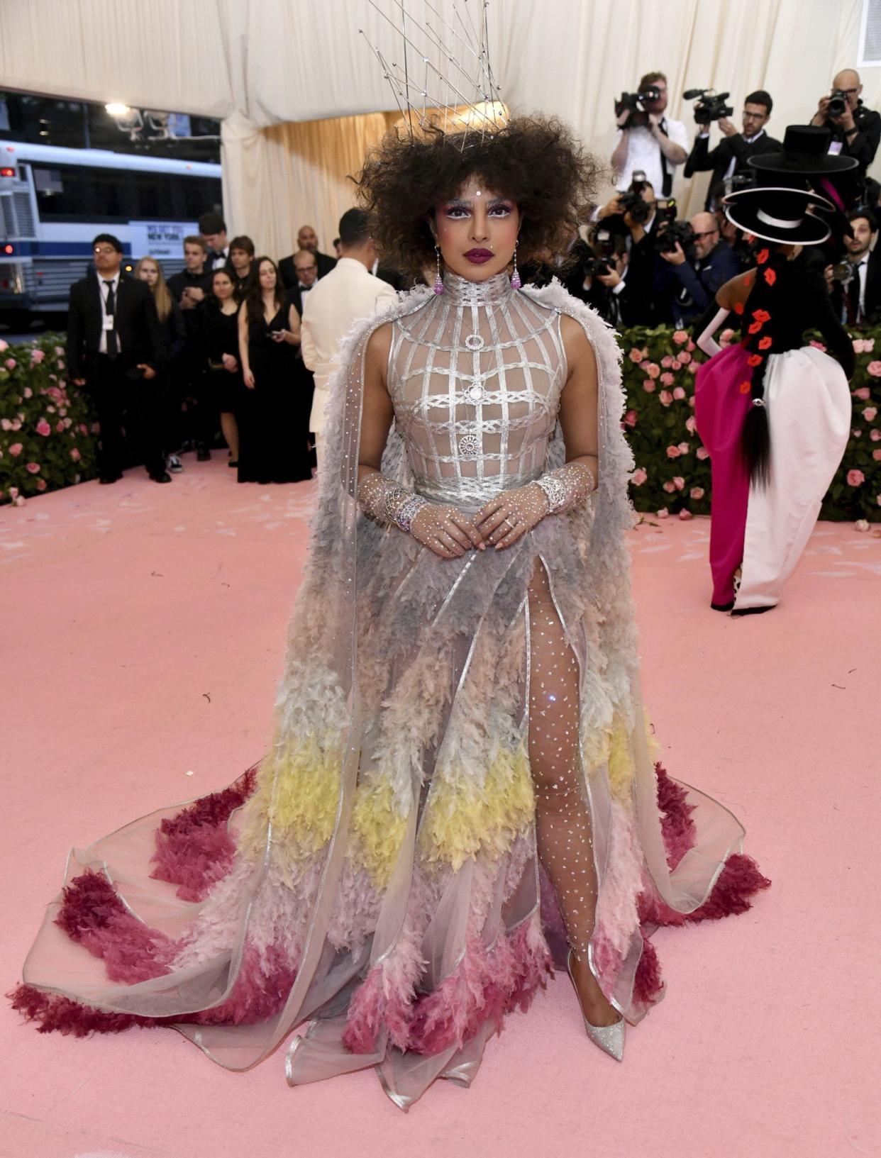 Priyanka Chopra attends The Metropolitan Museum of Art's Costume Institute benefit gala celebrating the opening of the "Camp: Notes on Fashion" exhibition on Monday, May 6, 2019, in New York.