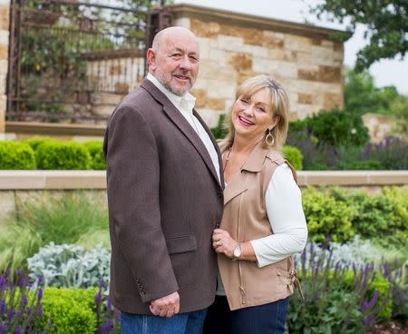 Farris Wilks and his wife Joann are shown in this undated photo released to Reuters on September 9, 2015. REUTERS/Courtesy of Jon Francis/Handout via Reuters