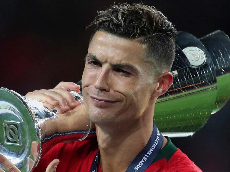 Cristiano Ronaldo appeared disgruntled after realising his teammate Bernardo Silva had beaten him to the Uefa Nations League Player of the Tournament award. Portugal beat the Netherlands in the final 1-0, thanks to Goncalo Guedes’ strike, to win the inaugural edition of the tournament. Ronaldo impressed throughout the finals in Portugal, scoring a hat-trick in the 3-1 win against Switzerland in the semi-final. But Uefa were more impressed by Silva’s tiresome displays, with the Manchester City star picking up the award. And Ronaldo appeared miffed by the decision, failing to embrace Silva like his teammates, who slapped the City star on the head. “I’m happy to have helped the team,” Silva said after picking up the award. “Of course, the most important thing was that Portugal won, but when you can add an individual award to it, then that’s also good.> Look how happy “the leader” was when Bernardo got announced as the POTT 😂 pic.twitter.com/0Wovx7tZj7> > — Gabs 🇦🇹🇦🇷 (@gabsique95) > > June 9, 2019“I’m really happy with my performance, not just here in the Nations League, but throughout this whole season.“I’m happy to finish a brilliant season in this way, and now I will rest and try to do even better next season.”