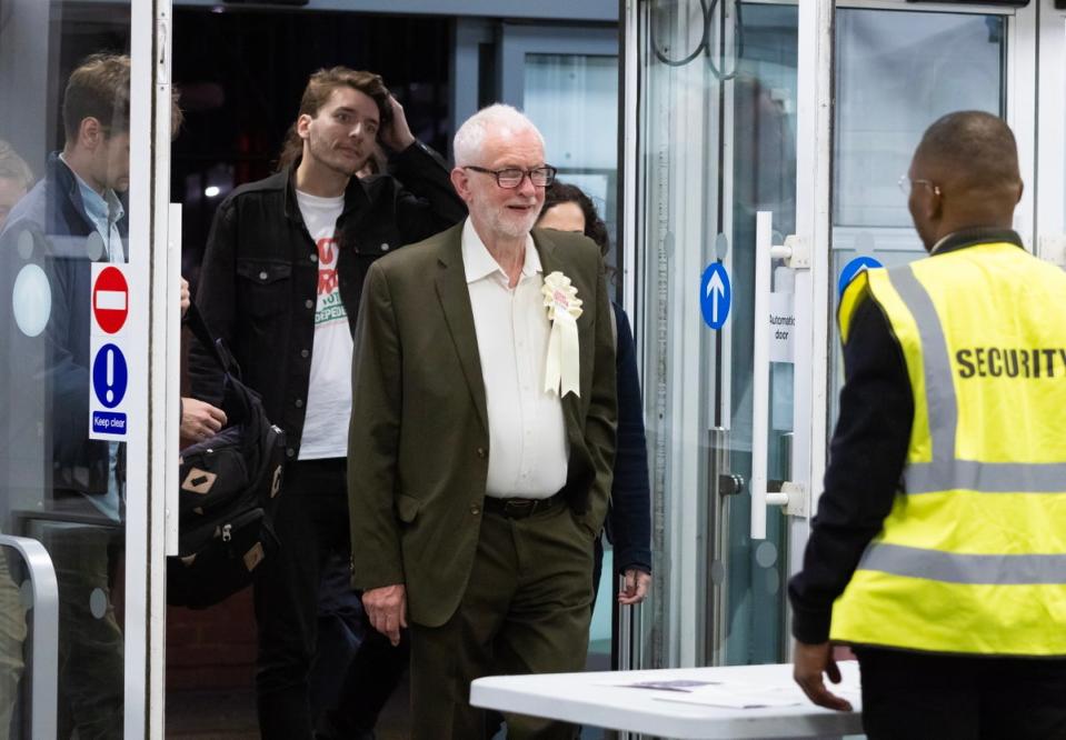 The 75 year-old was blocked from standing as a Labour candidate in March 2023 by Keir Starmer (EPA)