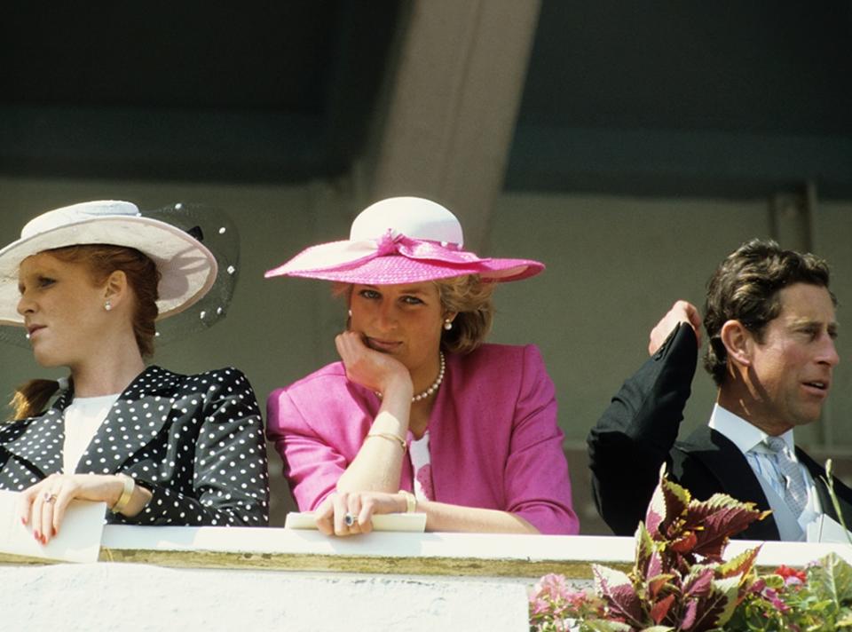 Sarah Ferguson, Princess Diana and Prince Charles