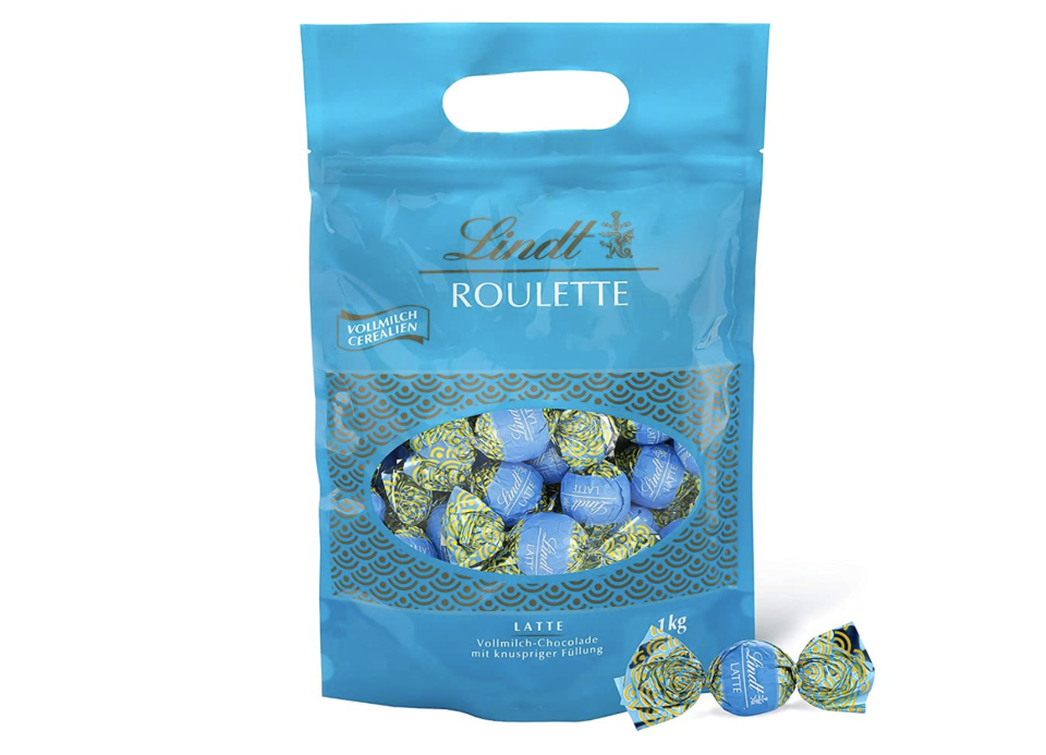 Lindt ROULETTE Kugeln Vollmilch-Cerealien