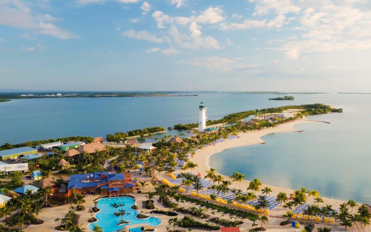 Harvest Caye, an island in Belize - 10 private islands you can only visit on a cruise