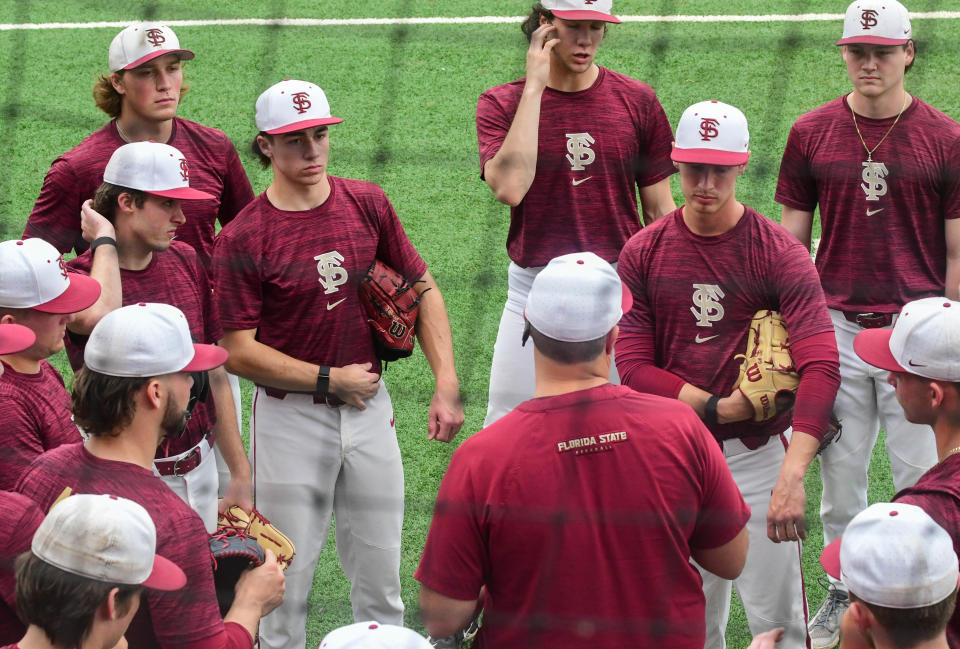 Florida State baseball held its first practice of the 2024 season on Friday, Jan. 26, 2024 at Dick Howser Stadium.