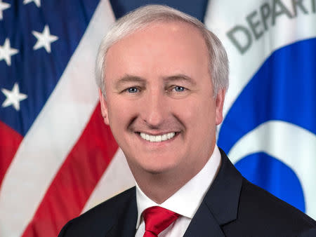 FILE PHOTO: Deputy Secretary of the U.S. Department of Transportation Jeffrey Rosen is shown in Washington, D.C., in this undated photo obtained February 19, 2019. U.S. Department of Transportation/Handout via REUTERS