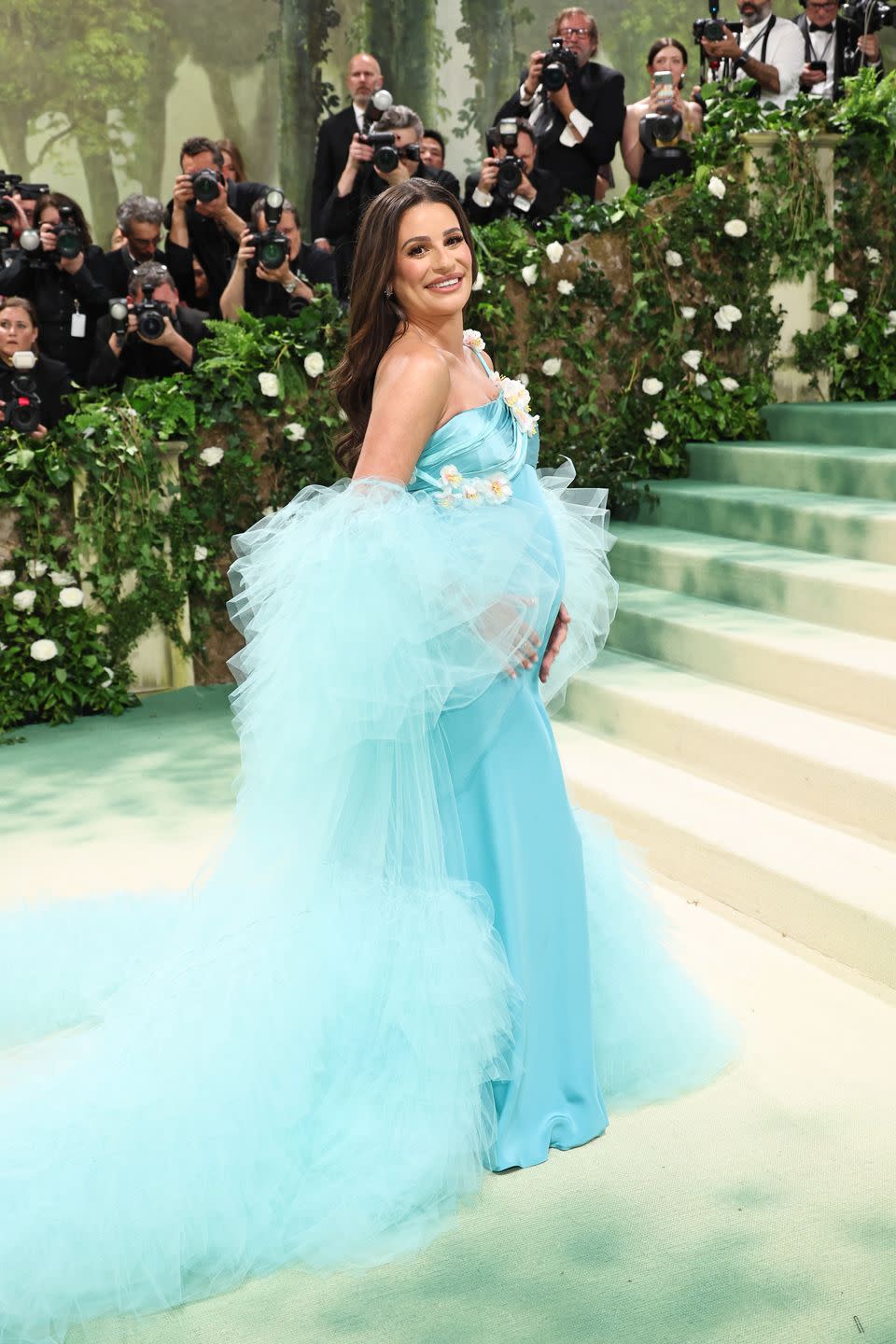 Lea Michele attends Met Gal 2024