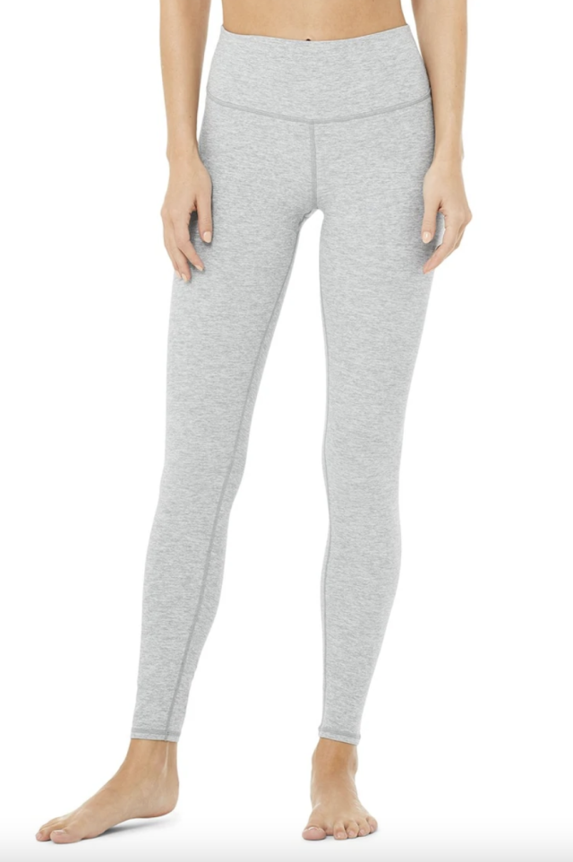 ALO Yoga, Pants & Jumpsuits, New Alo Yoga Alosoft Heather Grey Leggings  Size Xs