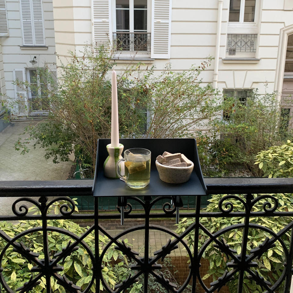 Table de balcon à suspendre