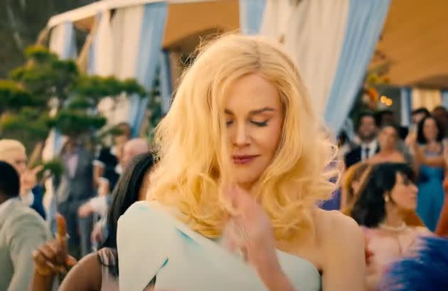 Nicole Kidman as seen in the opening titles for The Perfect Couple