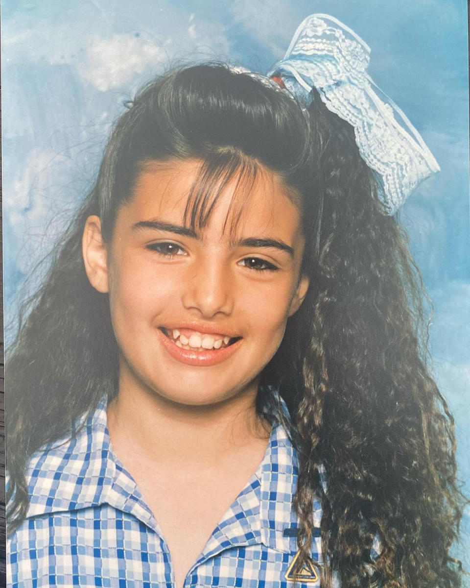 Home and Away's Ada Nicodemou as a child