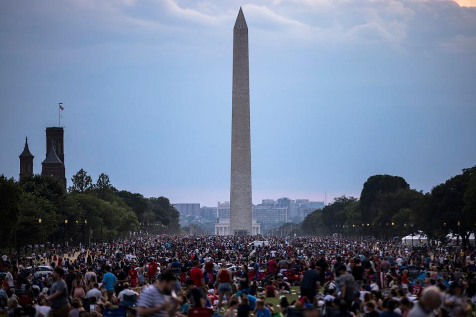 Americans Celebrate Independence Day in Washington, DC (Getty Images)