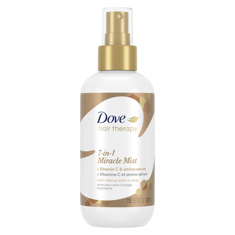 Dove Hair Therapy 7-in-1 Miracle Mist. Image via Shoppers Drug Mart.