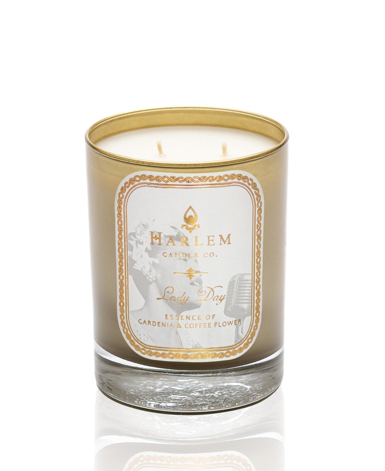 <p><a href="https://www.harlemcandlecompany.com/collections/12-oz-candles/products/lady-day-luxury-candle" rel="nofollow noopener" target="_blank" data-ylk="slk:Shop Now;elm:context_link;itc:0;sec:content-canvas" class="link rapid-noclick-resp">Shop Now</a></p><p>"Lady Day" Candle</p><p>harlemcandlecompany.com</p><p>$48.00</p><span class="copyright">Harlem Candle Company</span>