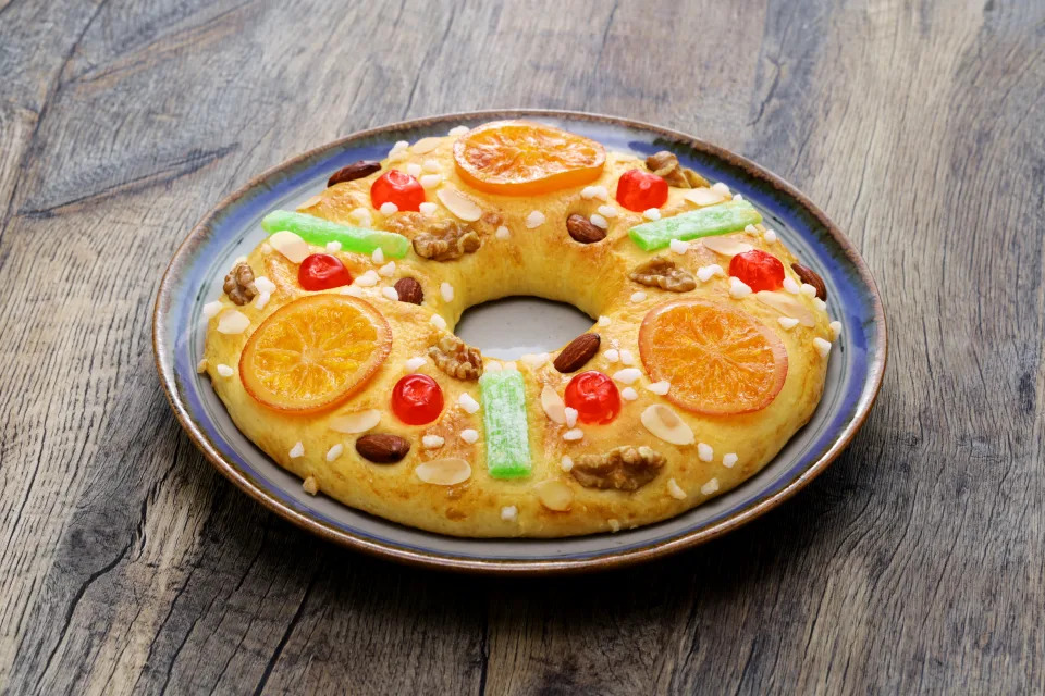 Roscón de reyes. Foto: Getty Images 