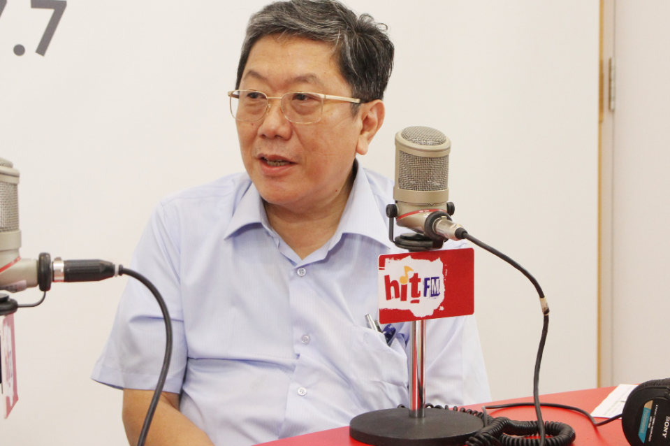 中央疫情指揮中心專家小組諮詢委員李秉穎。   圖：Hit Fm《周玉蔻嗆新聞》製作單位/提供