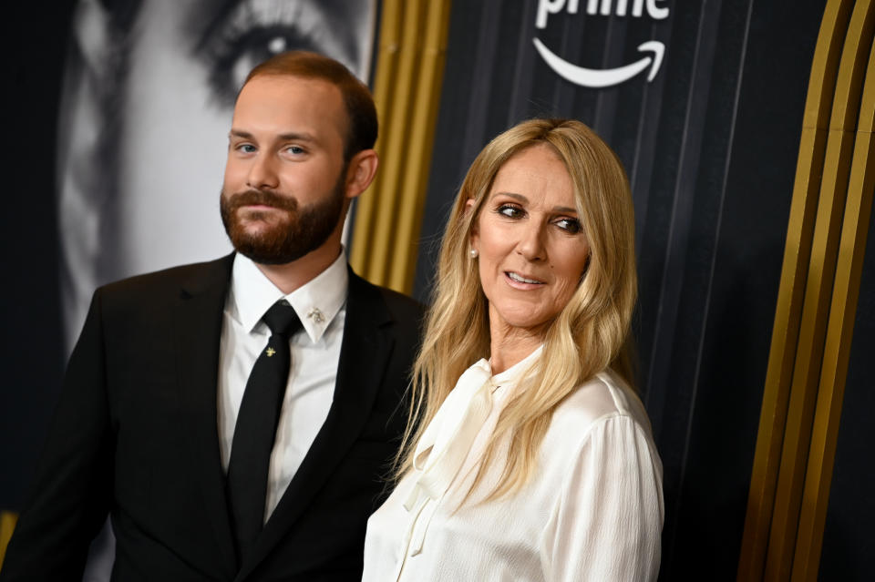 Rene-Charles Angelil and Céline Dion