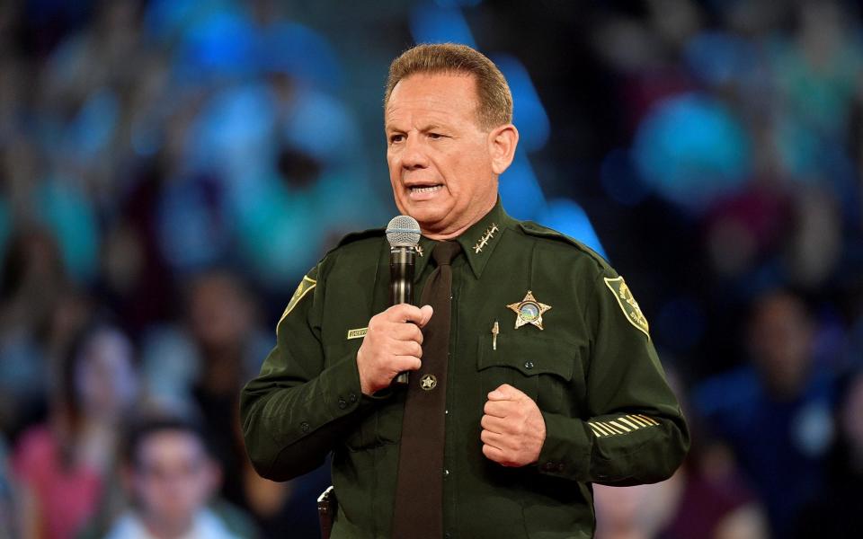 Scott Israel, sheriff of Broward County, is refusing to resign amid questions over his handling of the Parkland shooting - REUTERS