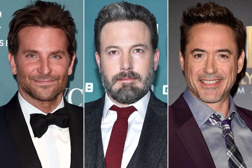 Bradley Cooper,Ben Affleck, Robert Downey Jr. | Eamonn M. McCormack/Getty; Pascal Le Segretain/Getty; Jason Merritt/Getty