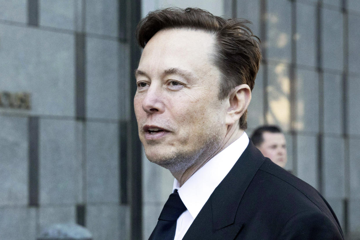 Elon Musk (AP/Benjamin Fanjoy)