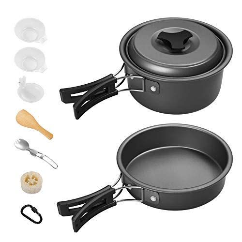 14) Camping Cookware Set