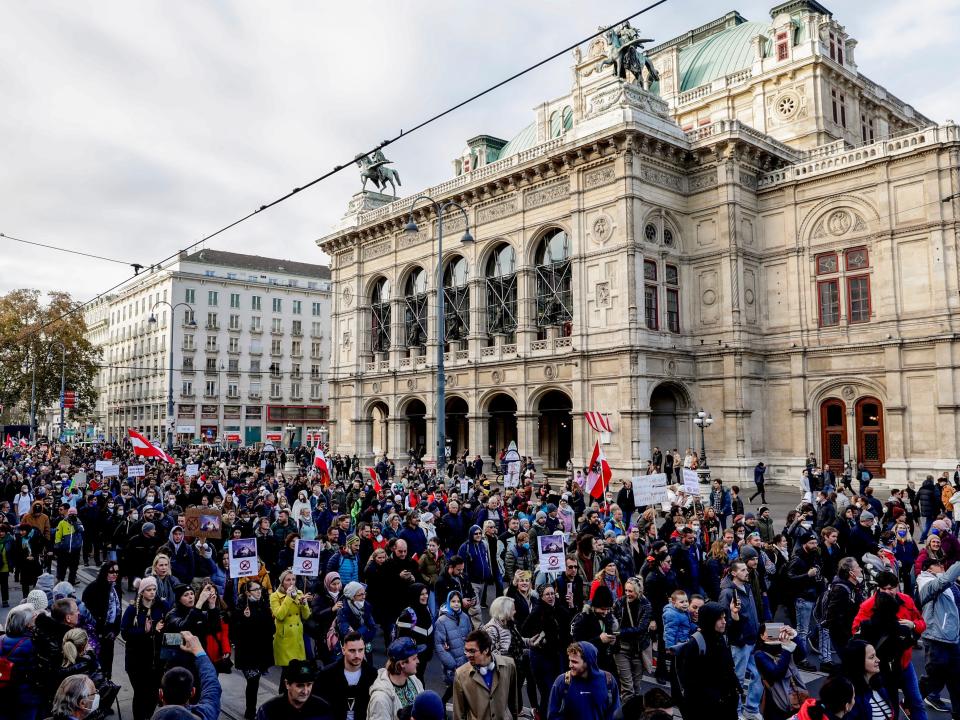 Vienna protest