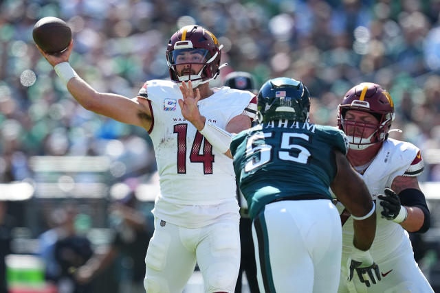 Washington Commanders: Twitter reacts to Sam Howell's game vs. Eagles