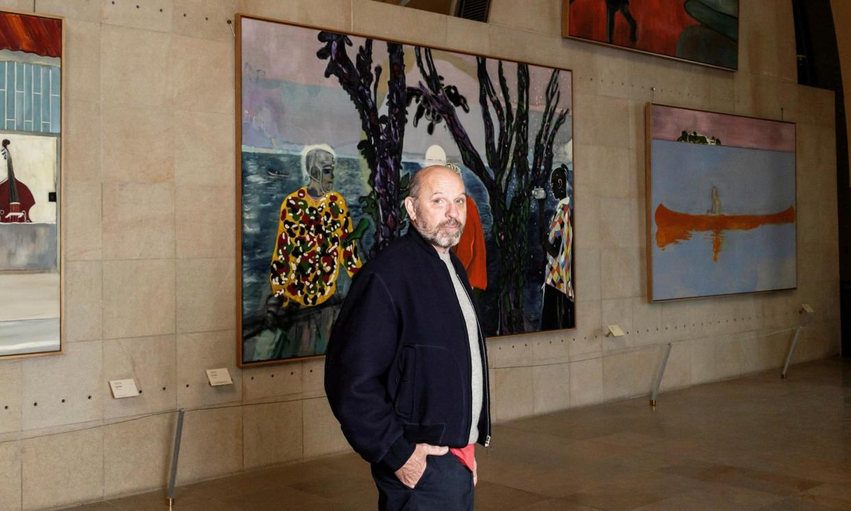 <span>Peter Doig at an exhibition of his work in Paris in 2023.</span><span>Photograph: DELFINO Claire/Paris Match/Getty Images</span>