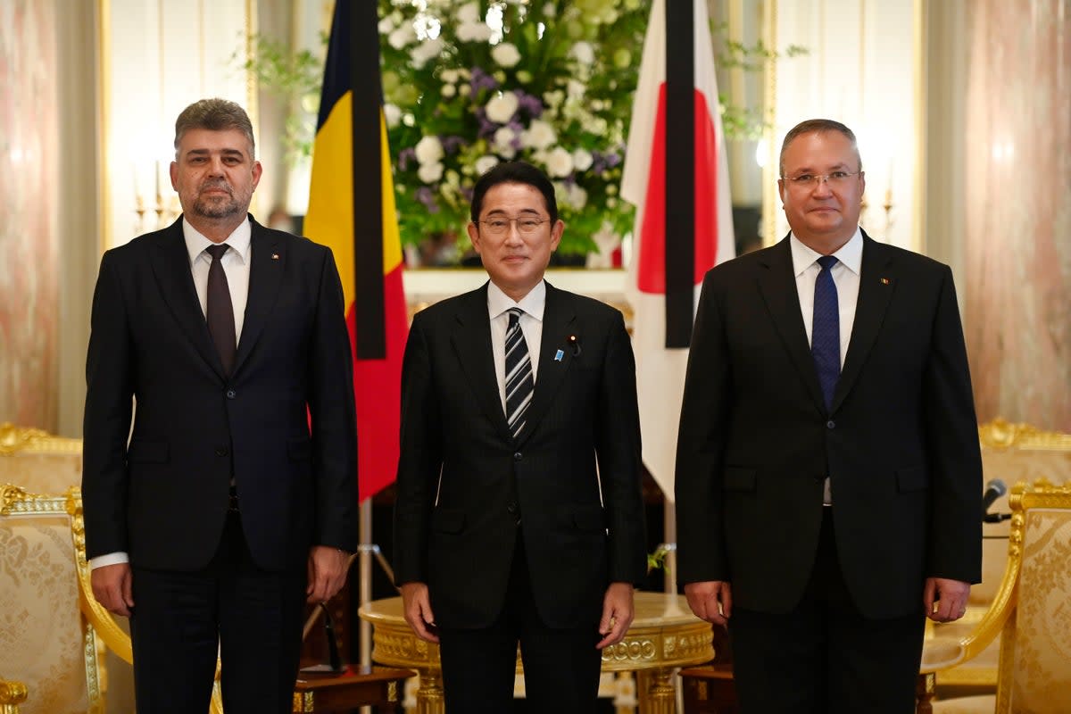 Japan Romania (ASSOCIATED PRESS)